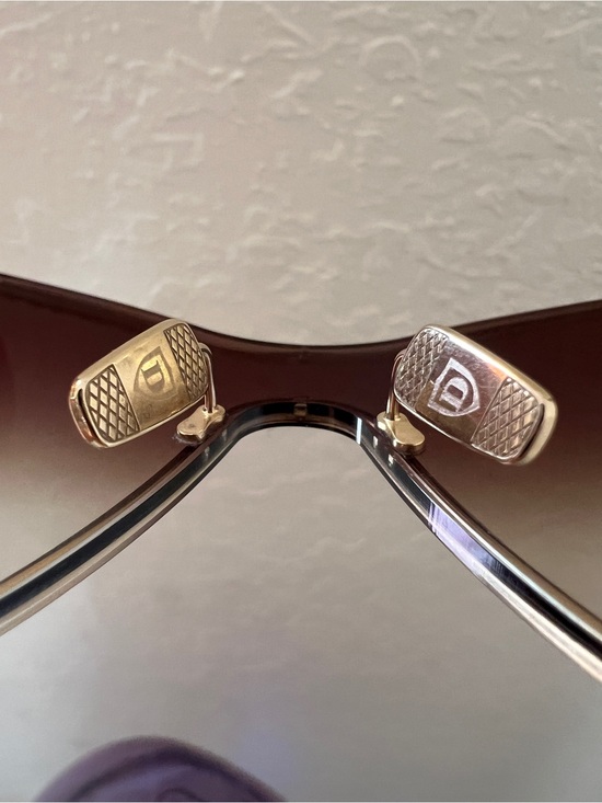 DITA Tortoise Pattern Sunglass Arms with Gold Logo main image 6